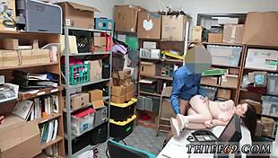 Brunette in police uniform suspected thief was in denial