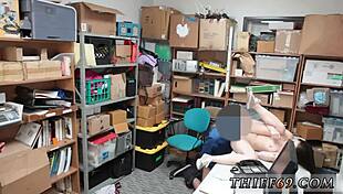 Brunette in police uniform suspected thief was in denial