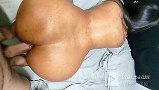 wow, i fucked this huge ebony ass with anal creampie and spanking 😍