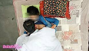 Teacher fucks student for exam pass! Tight pussy in dorm!