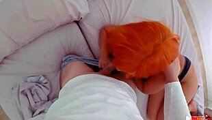 Sexy Stepmom Shares Bed With Stepson and Masturbates Next to Him