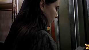 beautiful stranger gave me a sloppy blowjob on the train