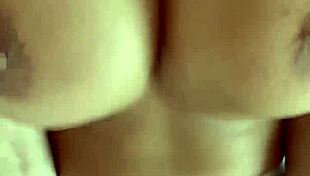 quickie with bimbo wife! tits bouncing