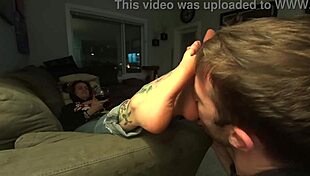 worship my perfect bound feet and lick them