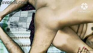 Desi wife bends over for homemade doggystyle and cunilingus