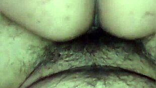 Mexican teen gets hairy pussy licked and fucked in cowgirl position