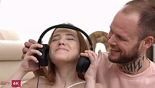 nicole murkovski, flexible petite babe, enjoys doggystyle and creampie in intimate session