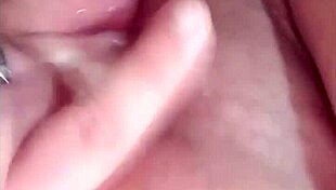 BBW enjoys wet masturbation with dildo toys compilation