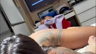 Brazilian Pornstar Ktal In Lingerie Threesome With Japa Joh And Teh Angel.