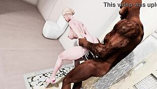 Quinn Ying milf hunters promo features big ass fucking in game sex scene