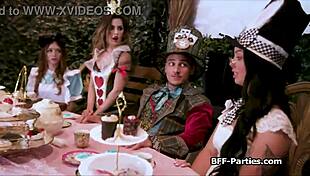 Foursome in Wonderland Cosplay