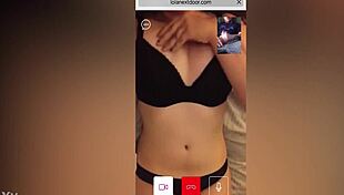 hot brunette watches me stroke on cam.