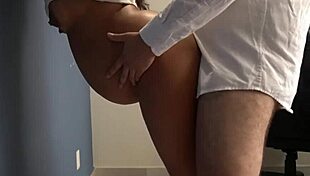 These pregnant students got bent over in the classroom for doggystyle fucking and creampie compilation to celebrate the new year