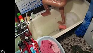 Barely Legal Step-Sister Masturbates Her Tight Hole on Hidden Camera