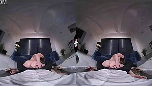 Dark Room VR - Redhead Gets PUNISHED with HANDJOB!