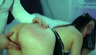 Prurient guy pisses on woman's face then ass to mouth fucks her.