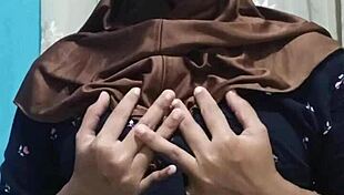 Beautiful Hijab Student Masturbates With Toys Anal Big Tits