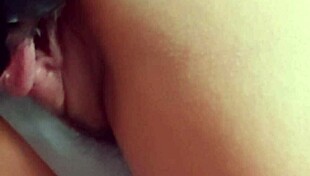 Hot Slut Squirts In Lingerie Provocation