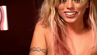 Redhead Audrey gets ass fucked and creampied in heels