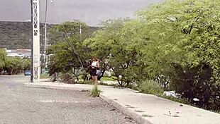 Unknown Big-Ass Babe Gets Blowjob and Creampie in Taxi