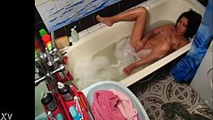 Barely Legal Step-Sister Masturbates Her Tight Hole on Hidden Camera