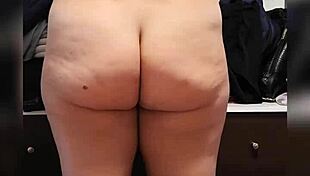 My WIFE looks HOT after SHOWER with BIG tits and ASS!