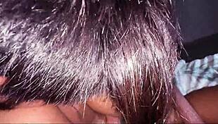 Feel the emotion of teen 18+ ebony slut with big ass toys