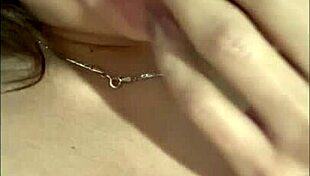 Delicious masturbation on video call