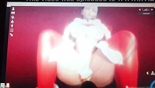 During christmas, a group of lesbians engage in an orgy involving milk play