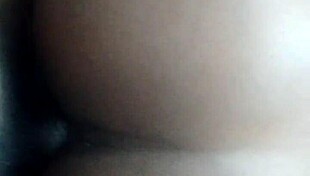 Vid 20160722 113825259 shows Ebony mature woman with fat pussy handling big cock in amateur clip