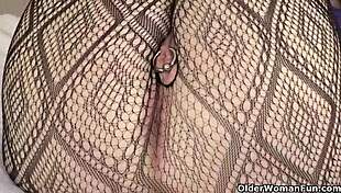 britains horniest grannies in group stockings action