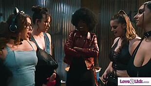 asian latina petite girls battle with interracial sex and big tits