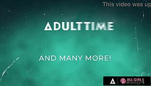 sexy masseuse sabina rouge gives darcie dolce a steamy 69 😘