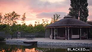 Blacked Blonde Hottie Wants Yoga Instructors Huge Bbc