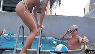 Crazy Pool Party Gangbang