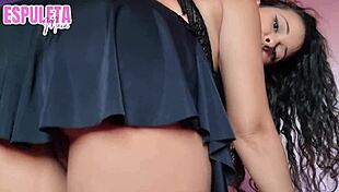 Watch This Latina Humiliate You With Jerk Off Instructions!