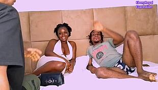 Threesome with two strong guys they all cum on my ass?