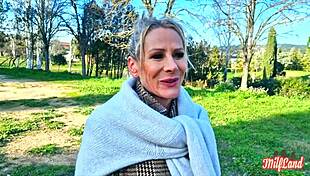 Victoria, sexy French cougar, indulges in wild fantasies