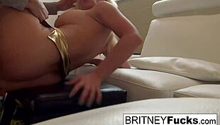 blonde bombshell britney amber says, seduce my big cock in pov.