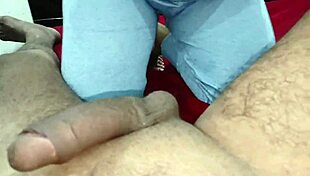 Amateur's First Time Sexual Experience with Tight Pussy and Big Natural Tits.