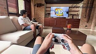 she seduces foreign friend for bareback fuck 😈