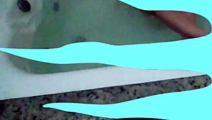 Relaxing in the bathtub with soothing water and gentle movements