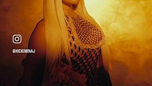 Nicki Minaj shares her ebony beauty in this IG video.