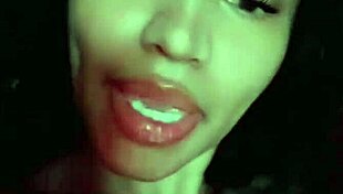 Nicki Minaj shares her ebony beauty in this IG video.