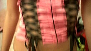 Jenny Welch Wannabe in Pantyhose Gives POV Lap Dance