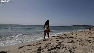 Linda del sol - formentera sex party with ass shaking and gaping pussy