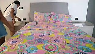 I invited my best friend over to watch Netflix, and the bitch ends up sucking my tits and having sex with me!