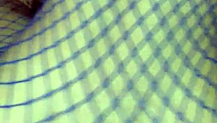 Curly Slut Fucks in Stockings