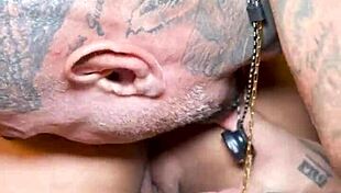 Brazilian bbw milf orgasms in orgy DP