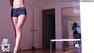 Draya Dare Flaunts Her Fat Ass In Shorts At The Wet Pool!